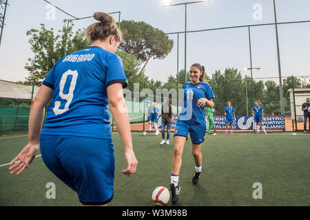 Roma, Italia. 16. Juli, 2019. Foto Valerio Portelli/LaPresse 16-07-2019 Roma, Italia 4 Edizione Memorial Jo Cox Cronaca Nella Foto: Nazionale Parlamentari Foto Valerio Portelli/LaPresse 16 Juli 2019 Rom, Italien, 4. Ausgabe Jo Cox Memorial News In der Pic: Nationale Parlamentarier Credit: LaPresse/Alamy leben Nachrichten Stockfoto