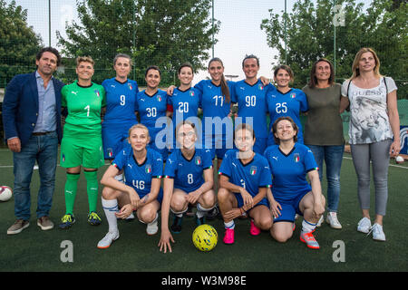 Roma, Italia. 16. Juli, 2019. Foto Valerio Portelli/LaPresse 16-07-2019 Roma, Italia 4 Edizione Memorial Jo Cox Cronaca Nella Foto: Nazionale Parlamentari Foto Valerio Portelli/LaPresse 16 Juli 2019 Rom, Italien, 4. Ausgabe Jo Cox Memorial News In der Pic: Nationale Parlamentarier Credit: LaPresse/Alamy leben Nachrichten Stockfoto