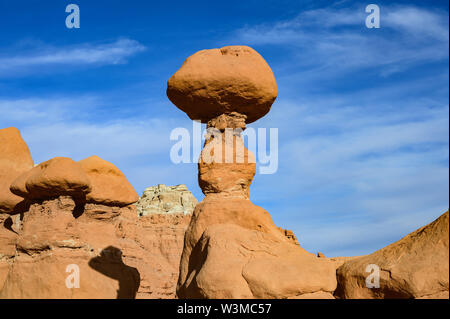 Hoodoos im Goblin Valley State Park, Utah, USA Stockfoto