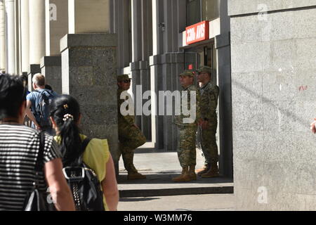 Georgische Unabhängigkeitstag, 26. Mai 2019, Liberty Square, Tiflis, Georgien Stockfoto