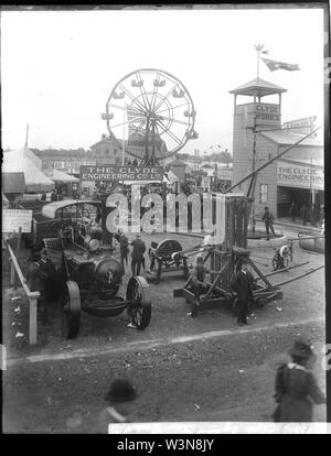 Clyde Pavillon Royal Easter Show Stockfoto