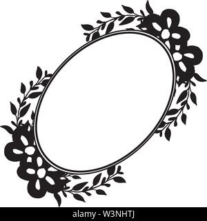 Floral Design Elemente einstellen, mit niedlichen, für Geburtstag Einladungskarten und verschiedene Karten. Vector Illustration Stock Vektor