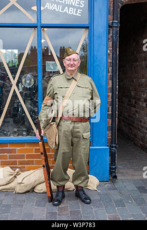 Home Guard, 1940 s Fall Stockfoto