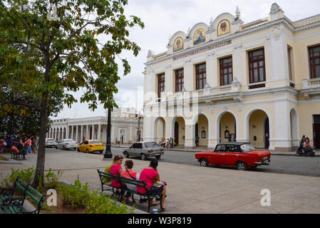 Nordamerika, Karibik, Cuba, Cienfuegos, Tomas Terry Theater Stockfoto