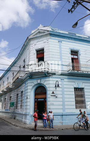 Nordamerika, Karibik, Kuba, Camaguey, Calle Cisneros Stockfoto