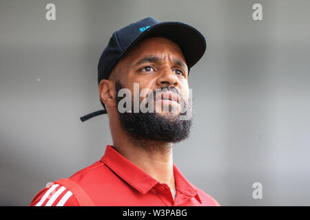 16. Juli 2019, Pirelli Stadium, Burton upon Trent, England; vor Saisonbeginn freundlich, Burton Albion vs Sheffield United: David McGoldrick von Sheffield United Credit: Mark Cosgrove/News Bilder der Englischen Football League Bilder unterliegen DataCo Lizenz Stockfoto