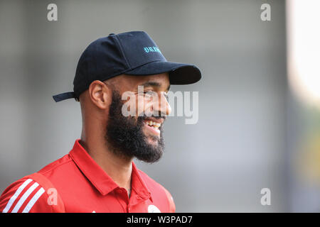 16. Juli 2019, Pirelli Stadium, Burton upon Trent, England; vor Saisonbeginn freundlich, Burton Albion vs Sheffield United: David McGoldrick von Sheffield United Credit: Mark Cosgrove/News Bilder der Englischen Football League Bilder unterliegen DataCo Lizenz Stockfoto