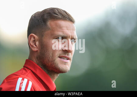 16. Juli 2019, Pirelli Stadium, Burton upon Trent, England; vor Saisonbeginn freundlich, Burton Albion vs Sheffield United: Billy Sharp von Sheffield United Credit: Mark Cosgrove/News Bilder der Englischen Football League Bilder unterliegen DataCo Lizenz Stockfoto