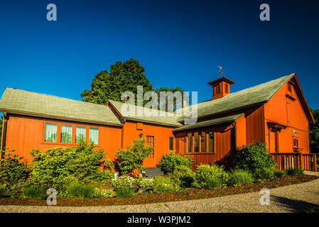 Norman Rockwell Studio bei Norman Rockwell Museum in Pittsfield, Massachusetts, USA Stockfoto