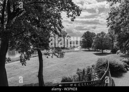 Eine Reise durch die Vergangenheit. Knoops Park in Bremen Lesum Stockfoto