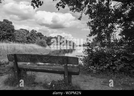 Eine Reise durch die Vergangenheit. Knoops Park in Bremen Lesum Stockfoto