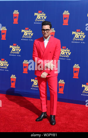 2019 MTV Movie & TV Auszeichnungen bei den Barker Hangar am 15. Juni 2019 in Santa Monica, CA Mit: Daniel Levy Wo: Santa Monica, California, United States Wann: 15 Jun 2019 Credit: Nicky Nelson/WENN.com Stockfoto