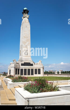 Portsmouth Naval War Memorial in Southsea Common, Portsmouth, Hampshire, Großbritannien Stockfoto