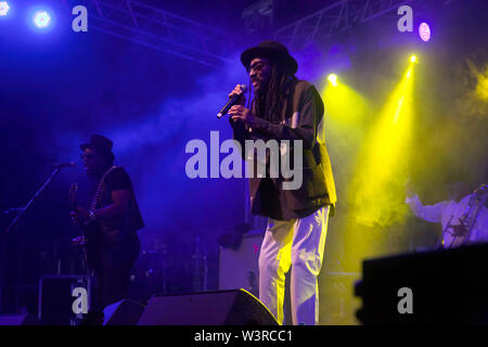 Aswad auf der Bühne 2, am 2. Tag der OnBlackheath Music Festival 2019 Stockfoto