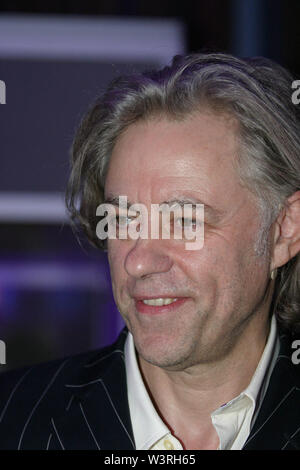 ISTANBUL, Türkei - 6. Dezember: berühmten irischen Sänger, Songwriter, Autor, gelegentlich Schauspieler und politischer Aktivist Bob Geldof portrait am 6. Dezember 2007 in Istanbul, Türkei. Stockfoto