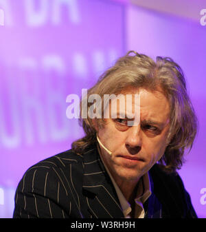 ISTANBUL, Türkei - 6. Dezember: berühmten irischen Sänger, Songwriter, Autor, gelegentlich Schauspieler und politischer Aktivist Bob Geldof portrait am 6. Dezember 2007 in Istanbul, Türkei. Stockfoto