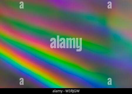 Bunte holographischen Papier mit Regenbogen leuchten. Stockfoto