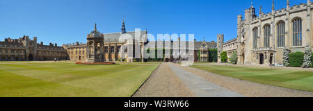 Trinity College in Cambridge. Stockfoto