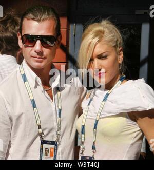 Gwen Stefani Gavin Rossdale 2009 Foto von John Barrett/CelebrityArchaeology.com Stockfoto