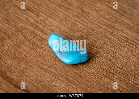 Flache Tiger Eye und schönen blauen Sodalit Edelstein Luxus Stockfoto