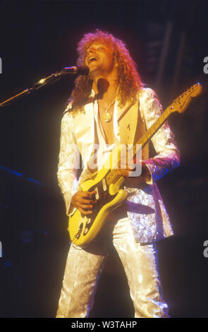 CHICAGO USA rock Gruppe mit Donnie Dacus über 1978. Foto: Jeffrey Mayer Stockfoto