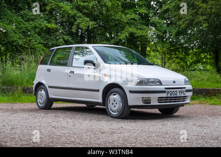 1996 Fiat Punto 90 ELX 1,6 5 Tür italienische Kompaktwagen Stockfoto