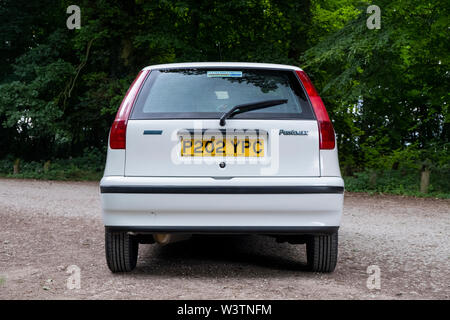 1996 Fiat Punto 90 ELX 1,6 5 Tür italienische Kompaktwagen Stockfoto