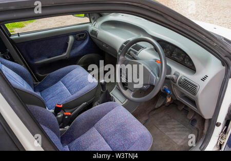 1996 Fiat Punto 90 ELX 1,6 5 Tür italienische Kompaktwagen Stockfoto