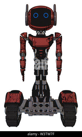 Automaten, die Elemente enthalten: Digitale Anzeige Kopf, Augen, Winglets, Licht Brust Brust exosuit exoshielding, Ultraleicht, Tank Titel. Stockfoto