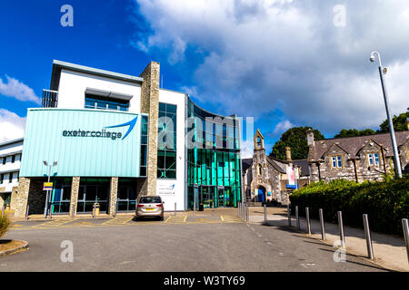 Exeter College in Exeter, Devon, Großbritannien Stockfoto