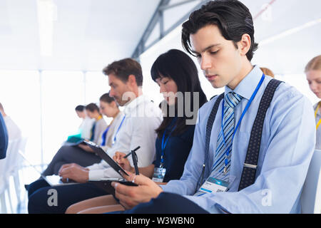Business Leute, Business Seminar in Konferenz Stockfoto