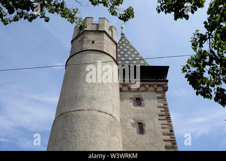 Einen Überblick über die Basler Tor, Schweiz Stockfoto