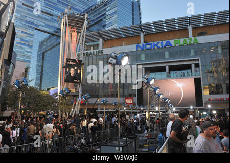 LOS ANGELES, Ca. Juni 24, 2010: Atmosphäre bei der Premiere ihres neuen Films "Die Twilight Saga: Eclipse' im Nokia Theater in Los Angeles. Leben. © 2010 Paul Smith/Featureflash Stockfoto