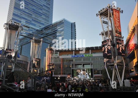 LOS ANGELES, Ca. Juni 24, 2010: Atmosphäre bei der Premiere ihres neuen Films "Die Twilight Saga: Eclipse' im Nokia Theater in Los Angeles. Leben. © 2010 Paul Smith/Featureflash Stockfoto