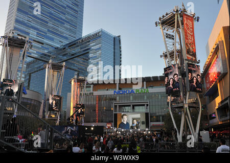 LOS ANGELES, Ca. Juni 24, 2010: Atmosphäre bei der Premiere ihres neuen Films "Die Twilight Saga: Eclipse' im Nokia Theater in Los Angeles. Leben. © 2010 Paul Smith/Featureflash Stockfoto