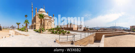 Zitadelle Panorama, schönen Tag, Ägypten. Stockfoto