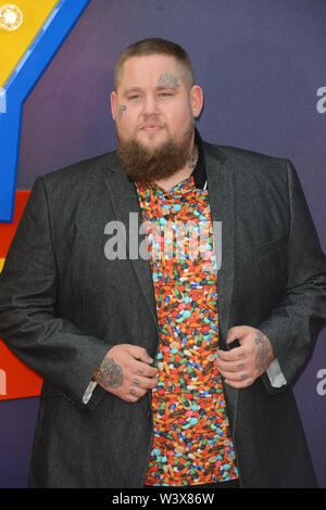 Film Premiere 'Toy Story 4' im Odeon am Leicester Square in London mit: Rag 'N' Bone Mann Wo: London, Großbritannien Wann: 16 Jun 2019 Credit: WENN.com Stockfoto
