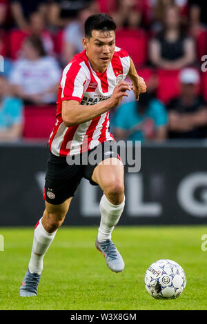 EINDHOVEN, PSV-VFL Wolfsburg, Freundschaftsspiel, Fußball, Eredivisie, Saison 2019-2020, 17-7-2019, Philips Stadion, PSV-player Hirving Lozano Stockfoto