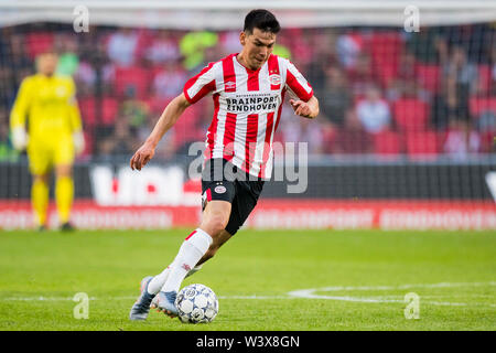 EINDHOVEN, PSV-VFL Wolfsburg, Freundschaftsspiel, Fußball, Eredivisie, Saison 2019-2020, 17-7-2019, Philips Stadion, PSV-player Hirving Lozano Stockfoto