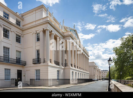 Cumberland Terrasse, Regents Park, London Stockfoto