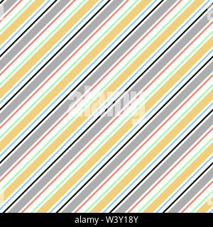 Abstract vector nahtlose Muster mit vertikalen parallelen Streifen. Farbenfrohen Pastelltönen Hintergrund kann für Kinder Zimmer oder Verpackung Papier verwendet werden. Jahrgang und Stock Vektor