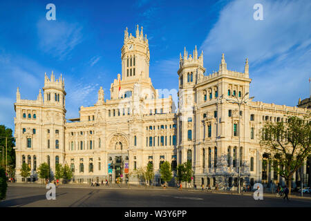 Cybele Palast, Madrid, Spanien Stockfoto