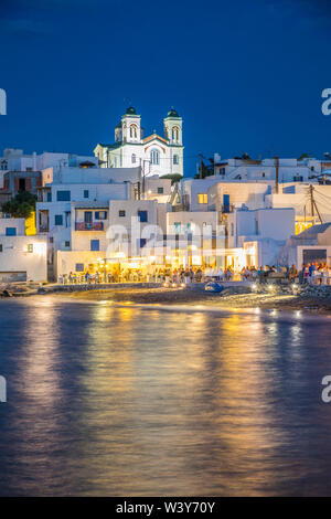 Naoussa, Paros, Kykladen, Griechenland Stockfoto