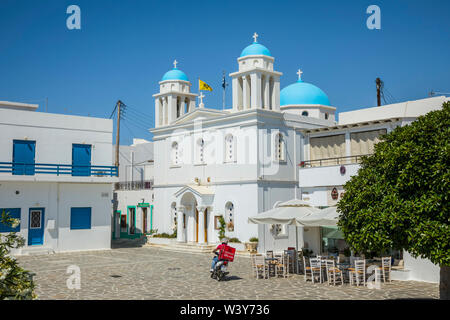 Parikia, Paros, Kykladen, Griechenland Stockfoto