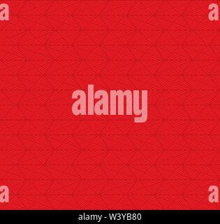 Zusammenfassung nahtlose geometrische Muster rot Hintergrund design Vector Stock Vektor