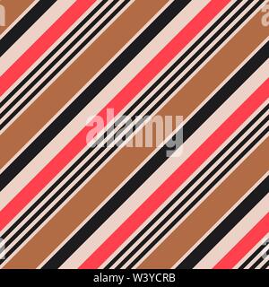 Diagonale Streifen Muster, geometrisch einfachen Hintergrund. Die eleganten und luxuriösen Stil Abbildung Stock Vektor