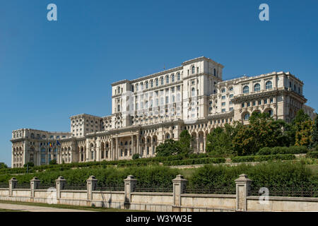 Palast des Parlaments, Bukarest, Rumänien Stockfoto