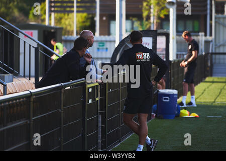 Slough Stadt FC vs AFC BOURNEMOUTH U23 bei Laube Park, Slough, Berkshire, England am Dienstag, 16. Juli 2019. Foto: Philip J.A Benton Stockfoto