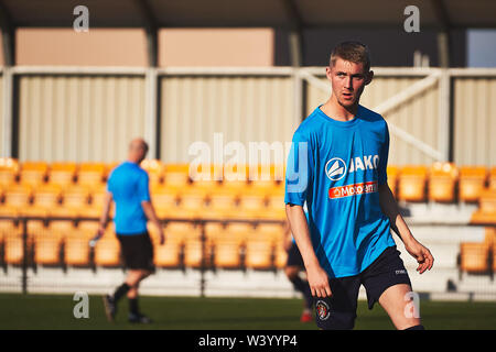 Slough Stadt FC vs AFC BOURNEMOUTH U23 bei Laube Park, Slough, Berkshire, England am Dienstag, 16. Juli 2019. Foto: Philip J.A Benton Stockfoto