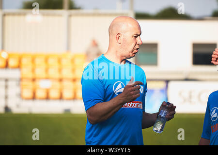 Slough Stadt FC vs AFC BOURNEMOUTH U23 bei Laube Park, Slough, Berkshire, England am Dienstag, 16. Juli 2019. Foto: Philip J.A Benton Stockfoto